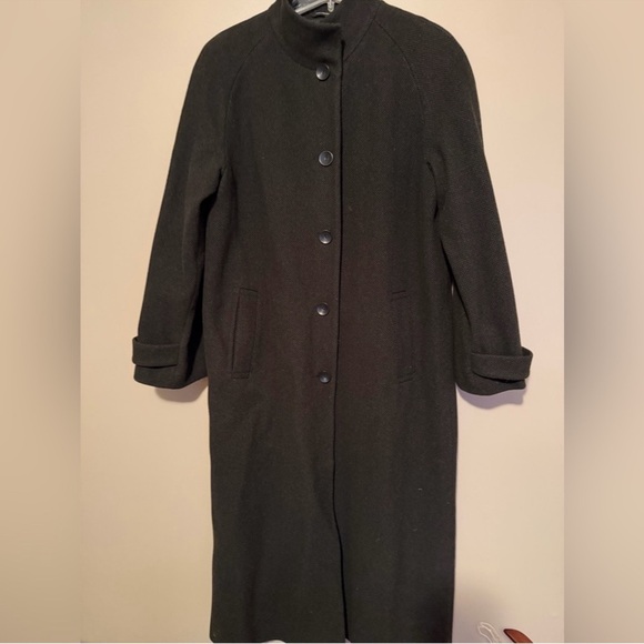 Jones New York Black Trench Coat - Picture 7 of 7